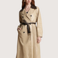 High Shine Trench Coat