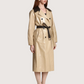 High Shine Trench Coat