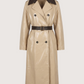High Shine Trench Coat