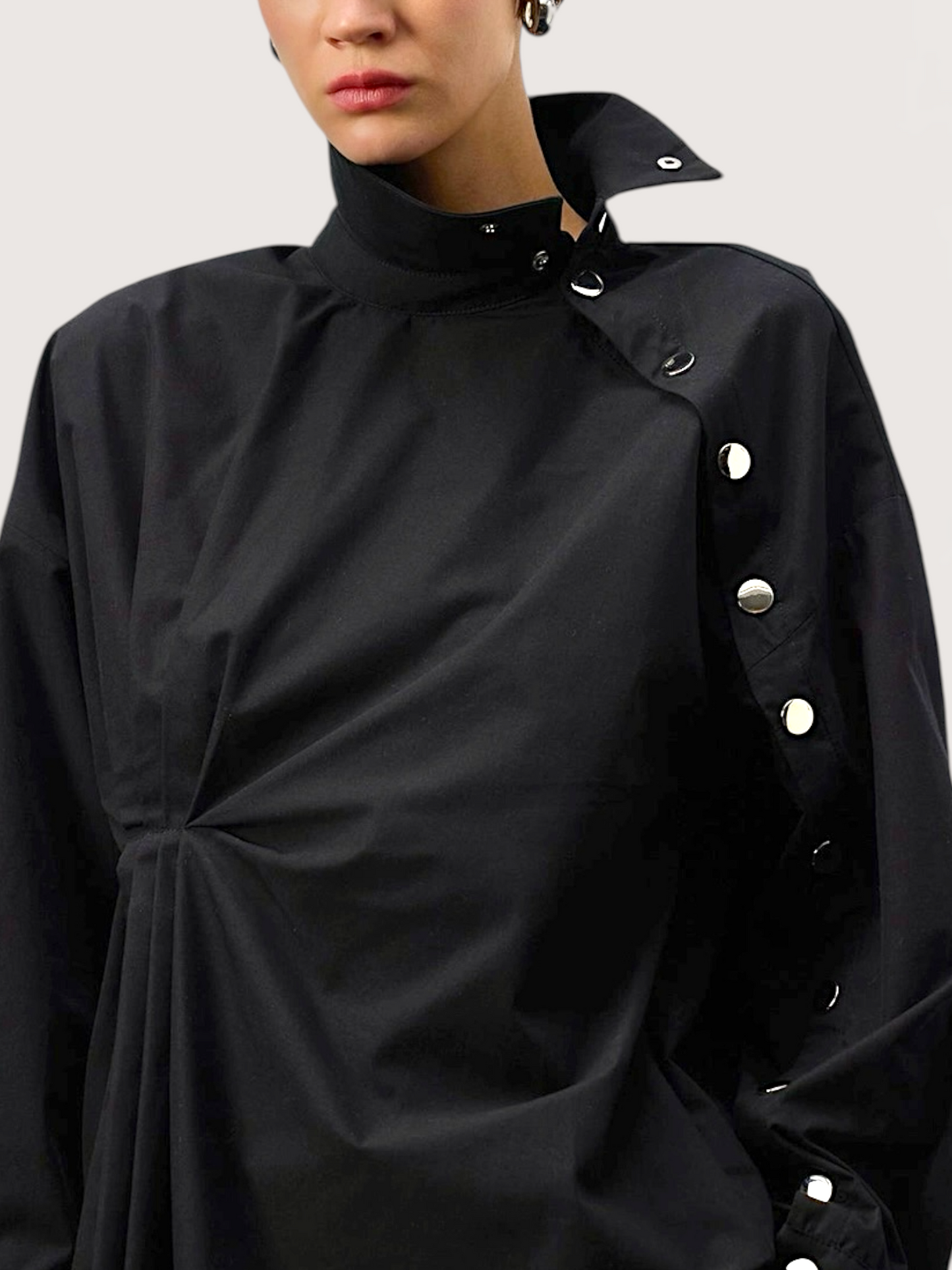 Asymetric Ruched Blouse