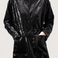 Sequin Kimono Tunic Top