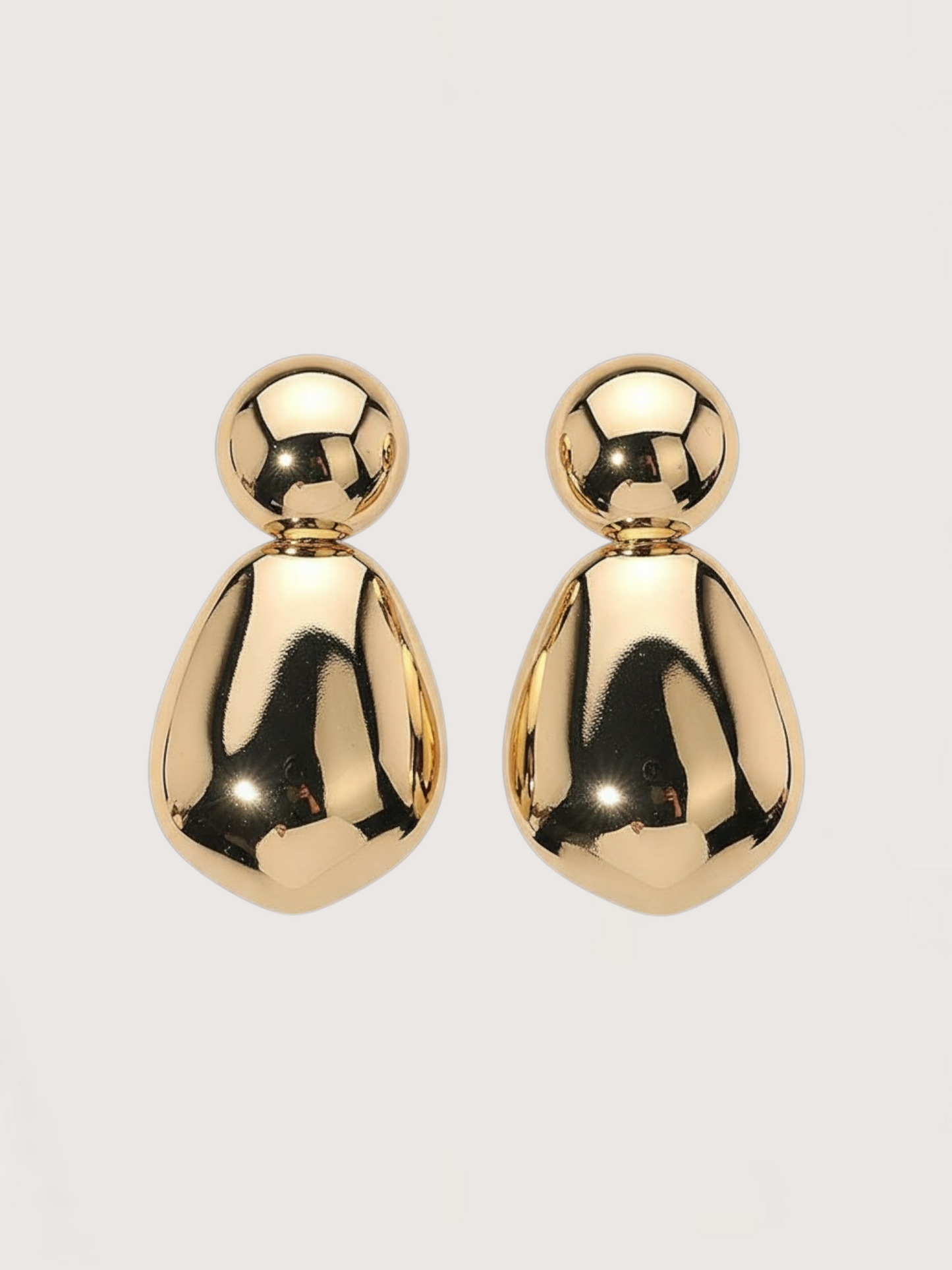 Sculpted Drop Earring