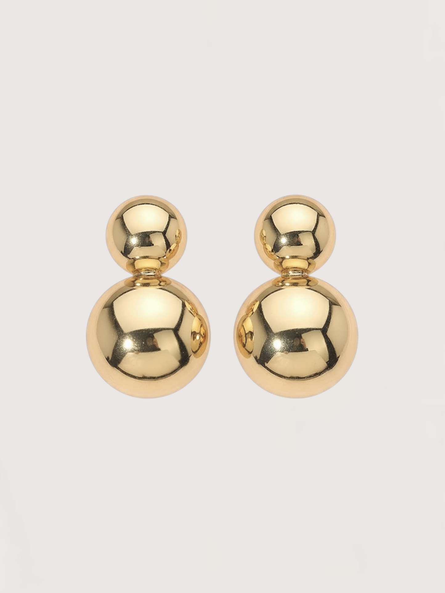 Metal Dome Earring