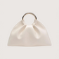 Circle Handle Pouf Bag | Bone