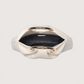 Circle Handle Pouf Bag | Bone