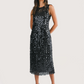 Madison Sequin Midi Dress