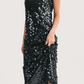 Madison Sequin Midi Dress