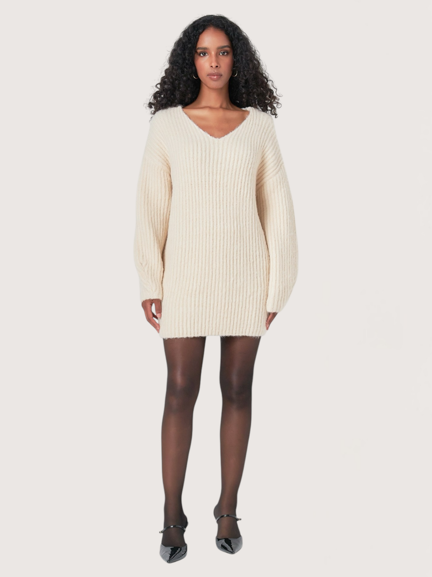 Chunky Knit Sweater Dress