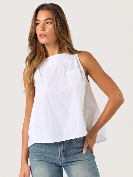 Poplin Tank Top
