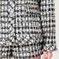 Checkered Sequin Jacket
