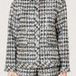 Checkered Sequin Jacket
