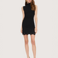 Eyelet Hem Dress