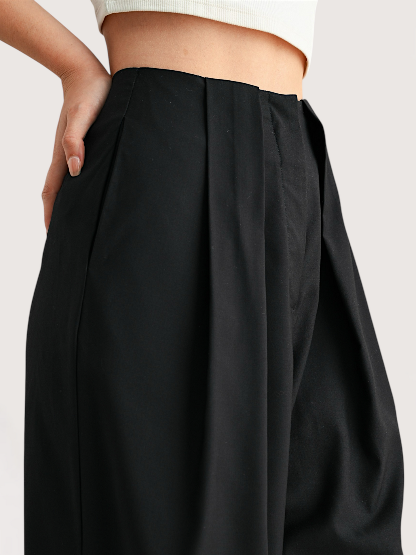 Double Pleated Trouser