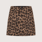 Olivia Leopard Mini Skirt