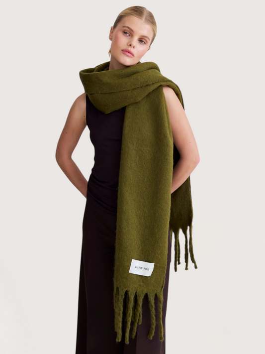 The Reykjavik Scarf | Olive