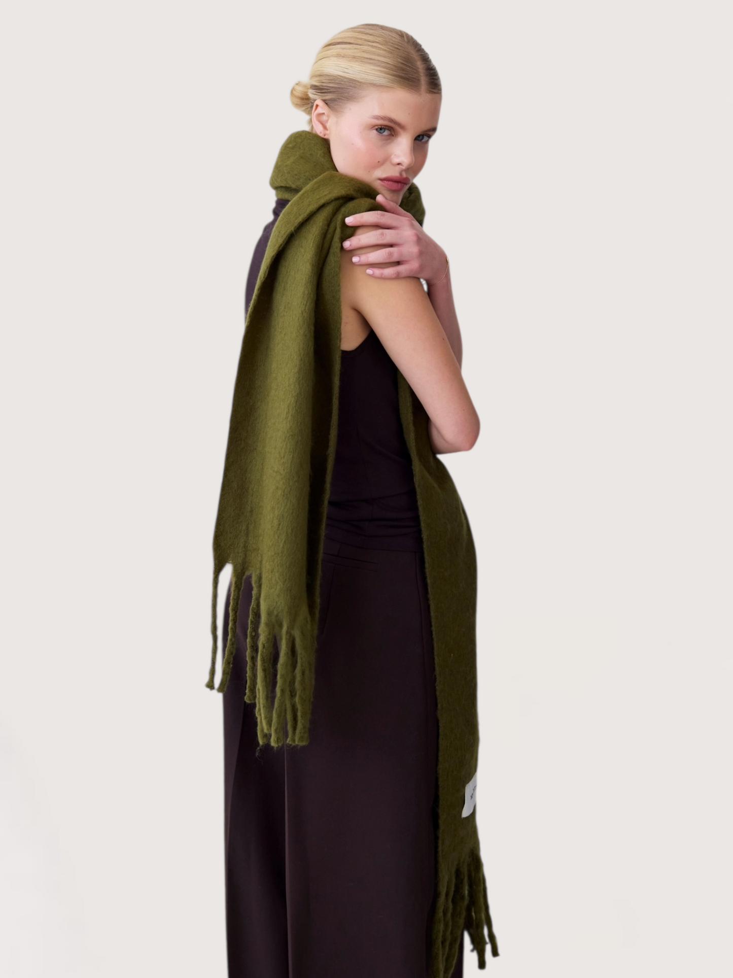 The Reykjavik Scarf | Olive