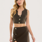 Asymmetric Trim Mini Skirt