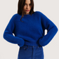 Carmie Fuzzy Knit Sweater