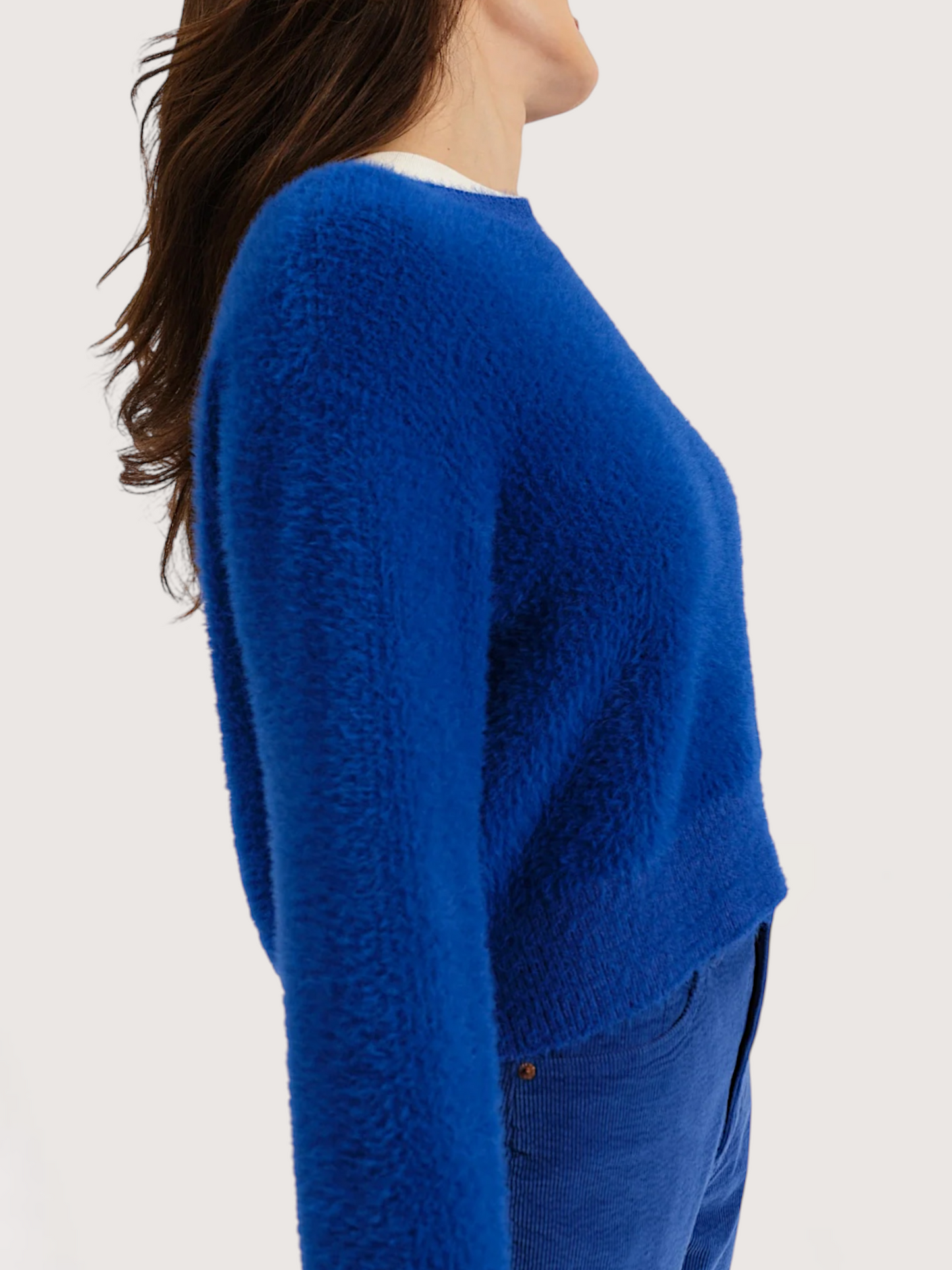 Carmie Fuzzy Knit Sweater