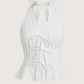 Corset Halter Neck Top
