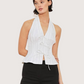 Corset Halter Neck Top