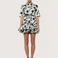 Embroidered Shirt Dress