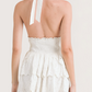 Eyelet Halter Dress