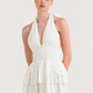 Eyelet Halter Dress