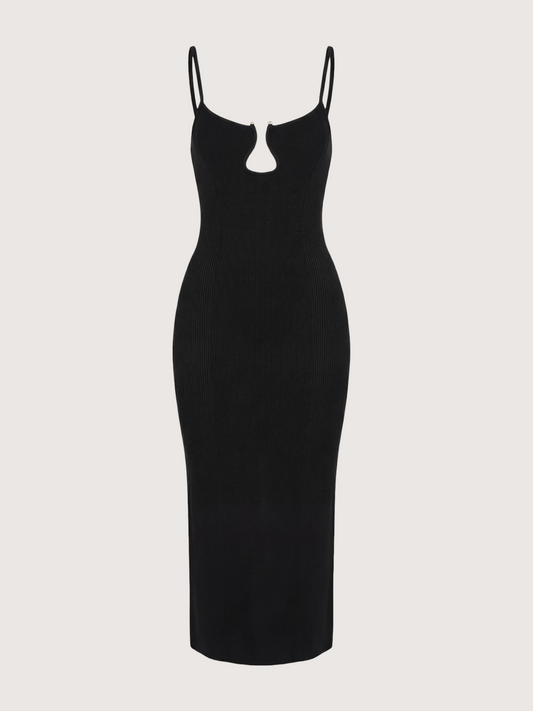 Porto Fitted Knit Dress