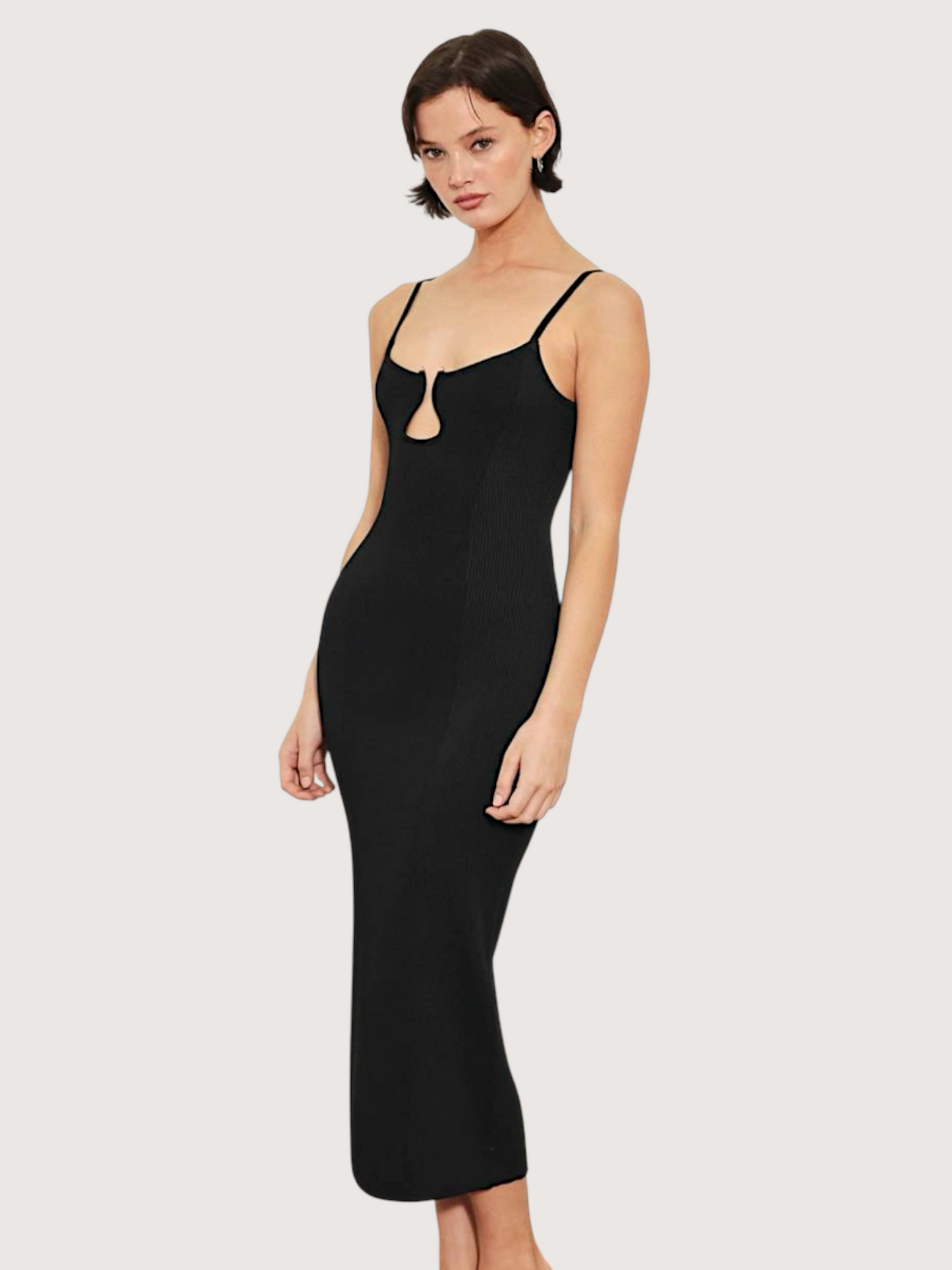Porto Fitted Knit Dress