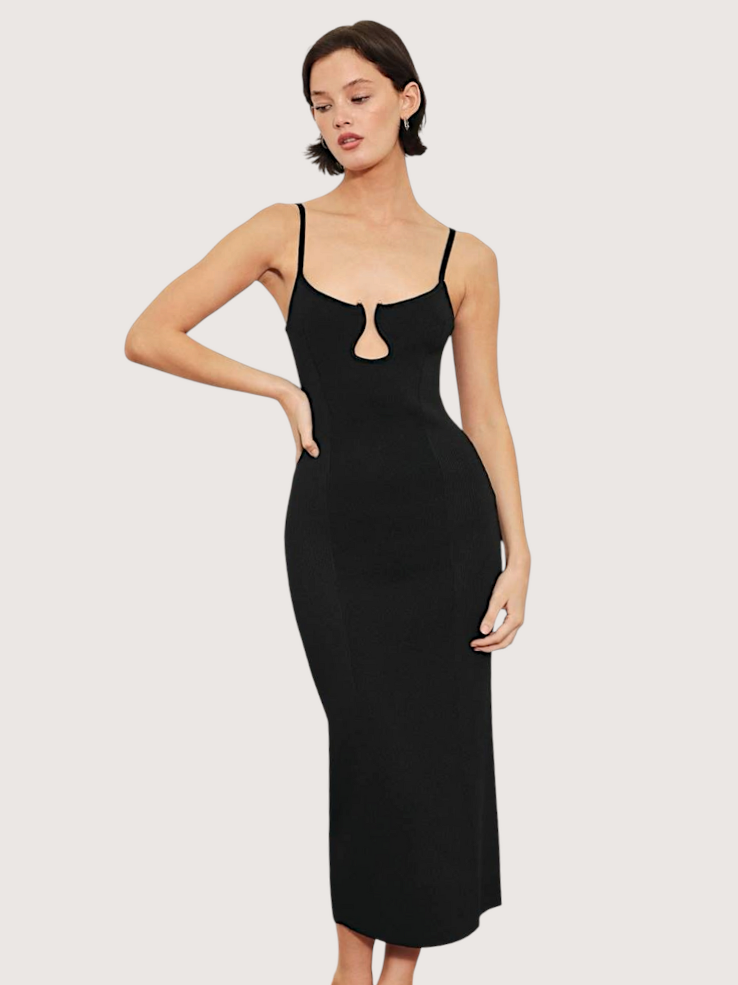 Porto Fitted Knit Dress