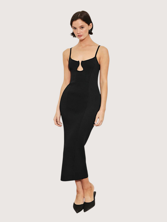 Porto Fitted Knit Dress