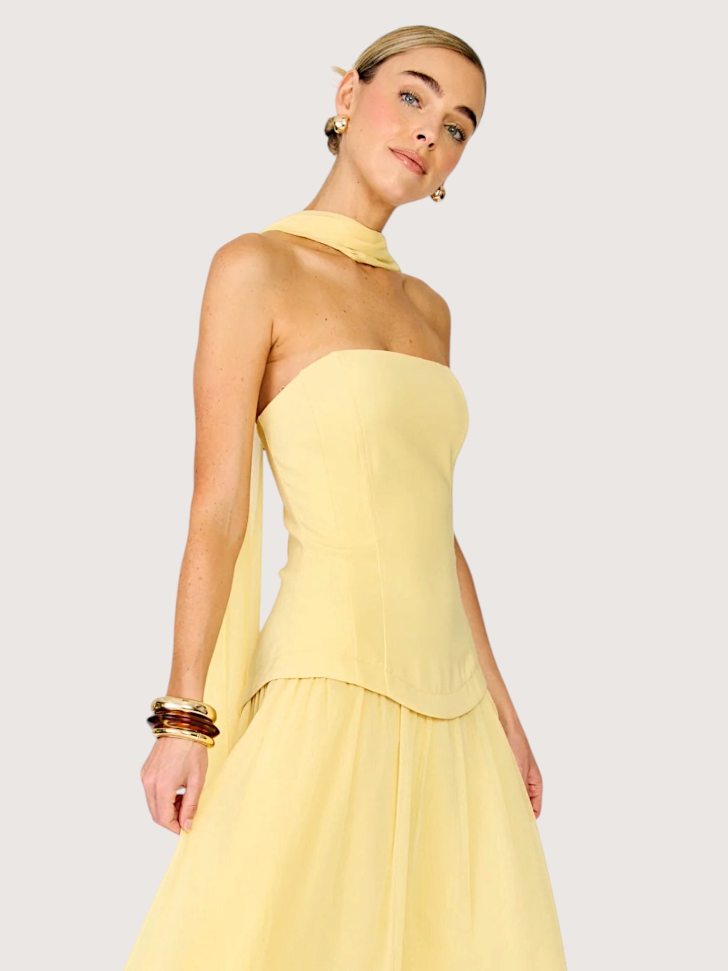 Drop Hem Maxi Dress