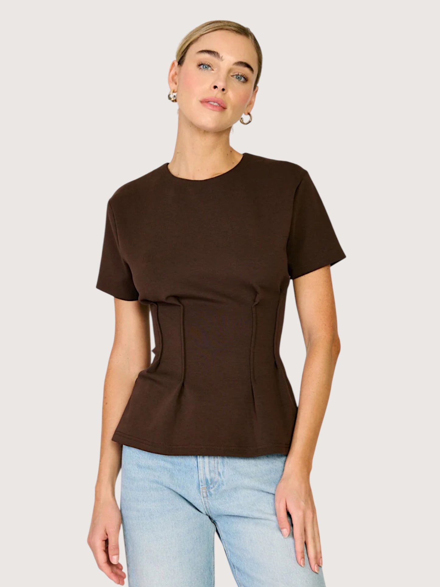 Coen Fitted Waist Top