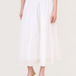 Fit and Flare Maxi Skirt