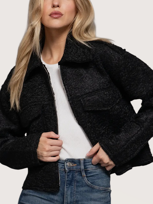 Boucle Boxy Jacket