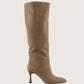 Round Toe Knee High Boot