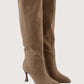 Round Toe Knee High Boot
