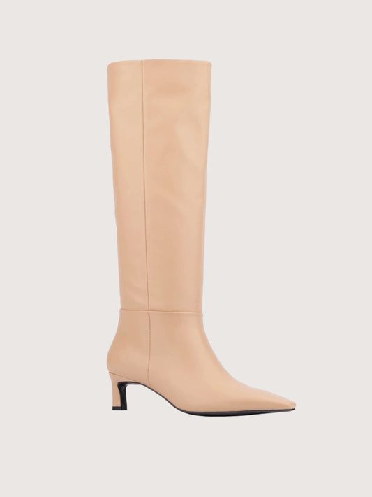 Low Heel Tall Boot