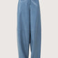 Wide Leg Leather Pant