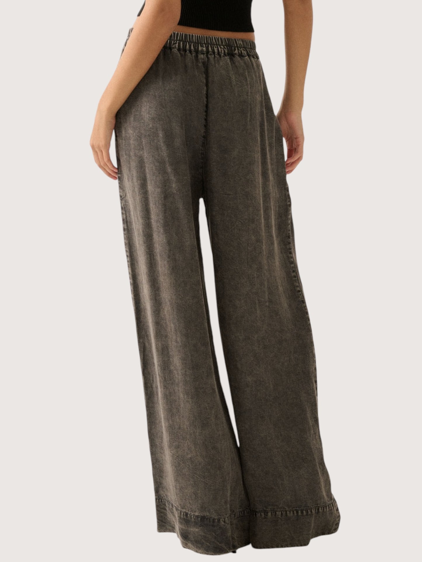 Mineral Wash Denim Pant