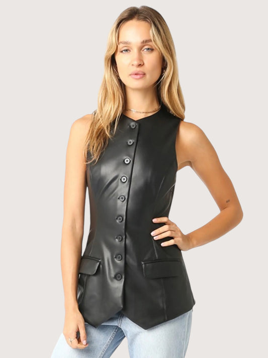 Giada Leather Vest