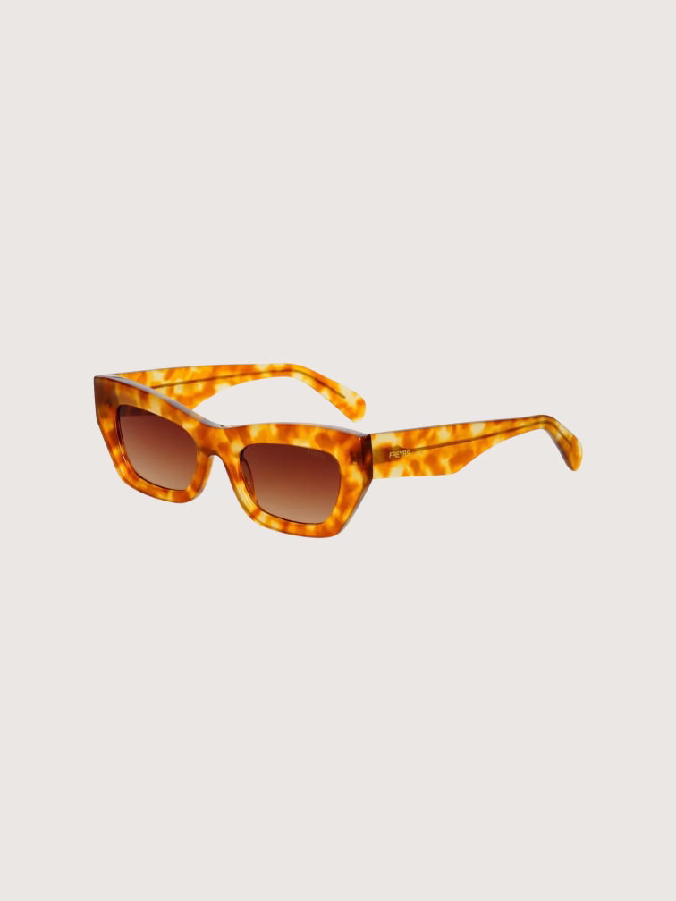 Selina Sunglasses | Yellow Tortoise