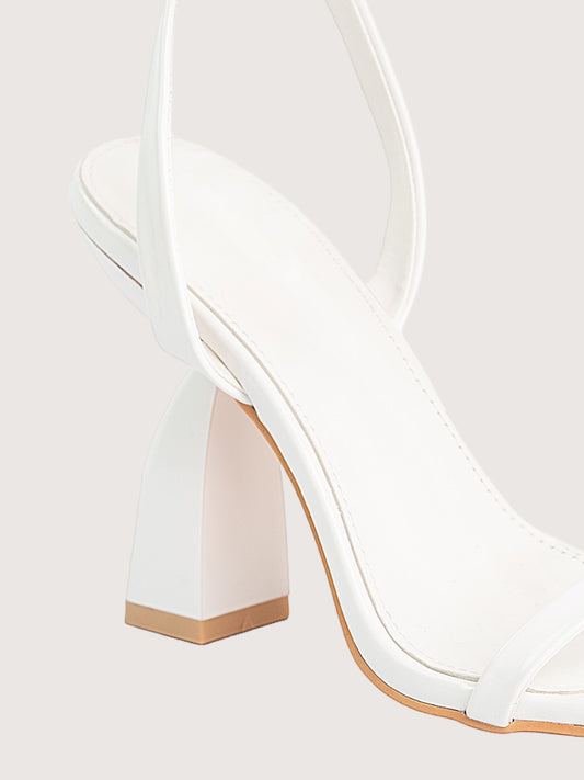 Two Strap Ornate Heel