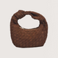Suede Weaved Hobo