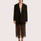 Chiffon Hem Skirt