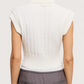 Cropped Sweater Top | Ivory