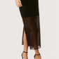Chiffon Hem Skirt