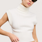 Cropped Sweater Top | Ivory