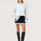 Open Back Knit Sweater